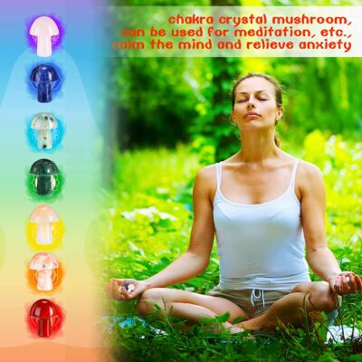 mushroom crystal for yoga