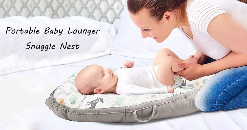 Portable Baby Lounger Snuggle Nest 11