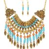Bohemia Style Jewelry Set Earring and Necklace Set