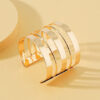 Hollow Bangle Statement Cuff Open Bracelets 5