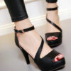 Sexy High Heel Prom Nightclub Peep Toe Sandals