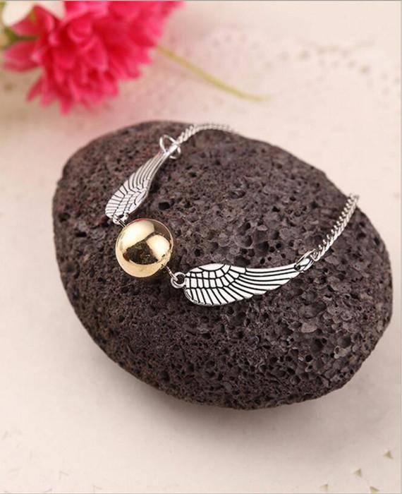Deathly Hallows Golden Snitch Bracelets & Bangles