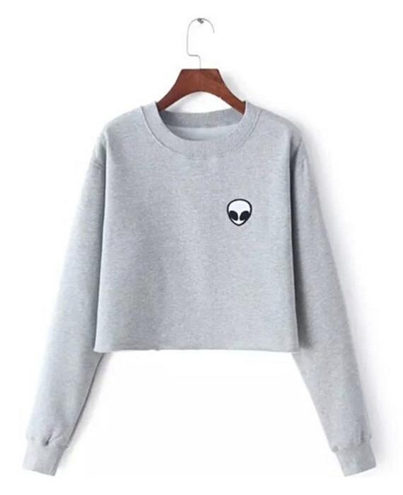Aliens Women's Crew Neck Sweatshirts