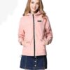 Zipper Hooded Womens Casual Jackets