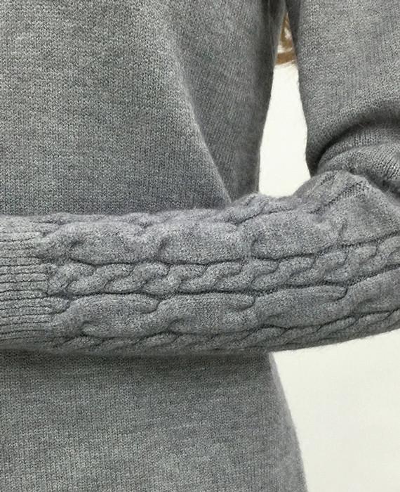 Cable Knit Turtleneck Thick Sweaters