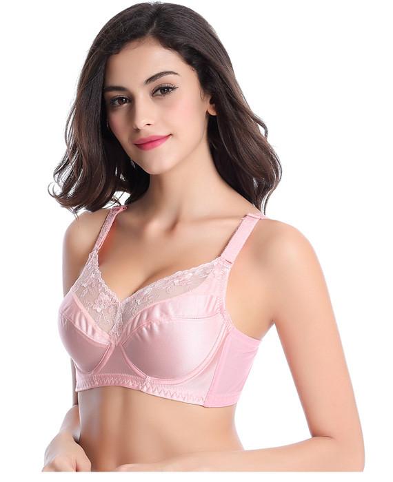 Big Breast Ultra Thin Full Cup Push Up Bras Without Pads