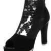 Peep Toe Platform Sandal
