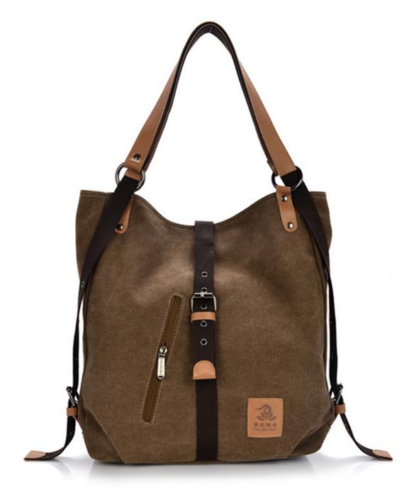 Casual Canvas Multi-functional Handbag Shoulder Bag