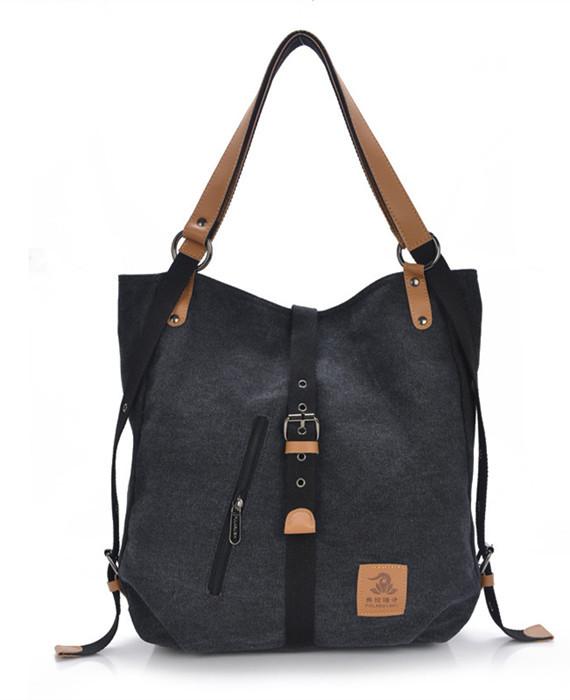 Casual Canvas Multi-functional Handbag Shoulder Bag