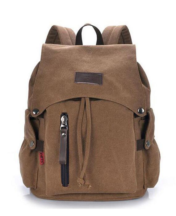 Large Capacity Travel Durable Canvas Backpacks