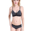 One Piece Bra Seamless Wire Free Bra and Panties Set