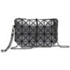 Plaid Laser Geometric Mini Clutch Crossbody Bags