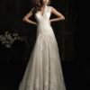 Sexy A-Line Lace Romantic Wedding Dress