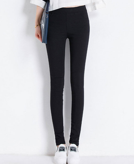 Candy Colored Skinny Stretch Pencil Pants