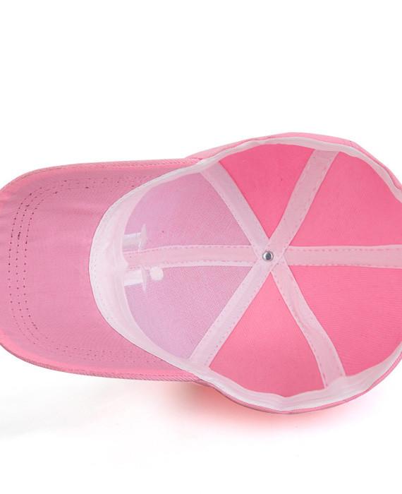 Baseball Cap Solid Color Leisure Hats N Letter Cap
