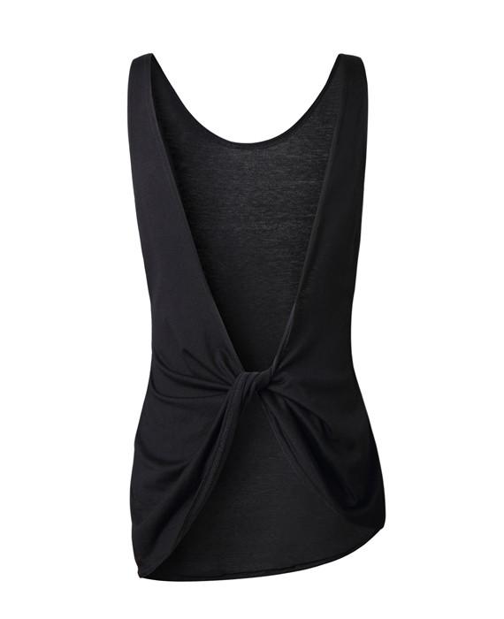 Sexy Backless Stretchy Open Back Sport Shirt