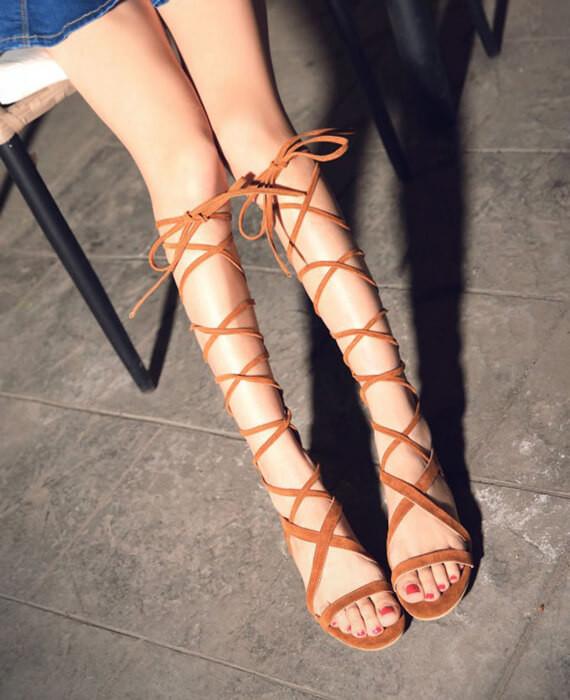 Lace Up Sandal Tie Up Sandals