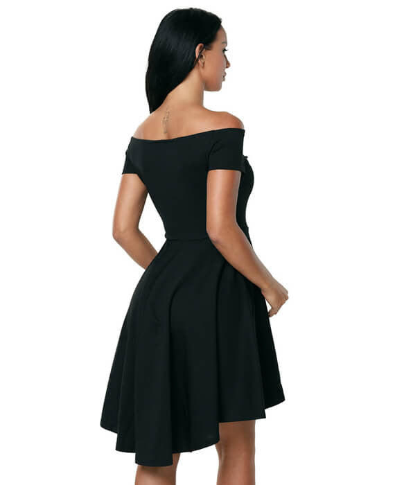 Off the Shoulder Casual Dress