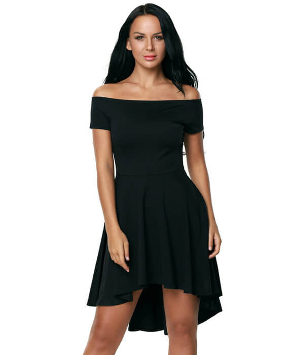 Off the Shoulder Casual Dress