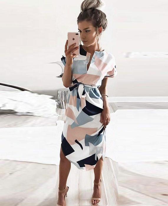 Summer Boho Style Long Beach Dresses