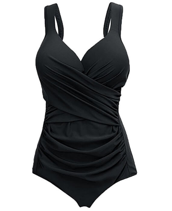One-Piece V-neck Push Up Swimsuits