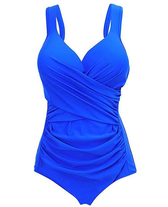 One-Piece V-neck Push Up Swimsuits