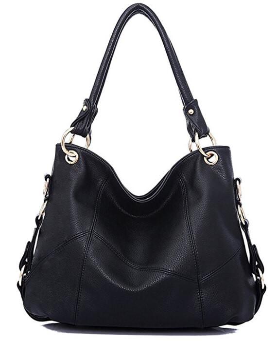 PU Leather Patchwork Women Handbags