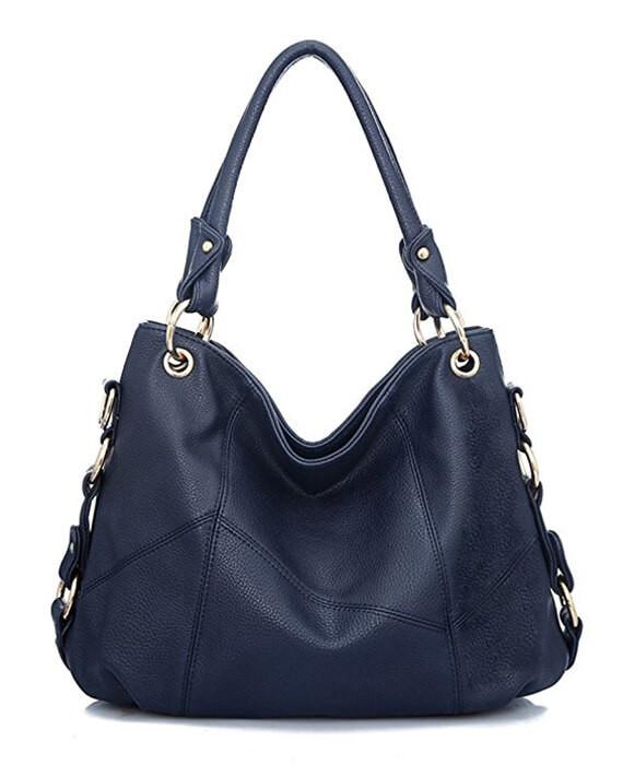 PU Leather Patchwork Women Handbags