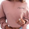 Pink Crop Top Hoodie