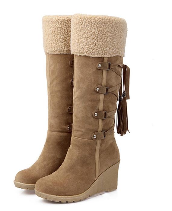 Winter Knee High Boots