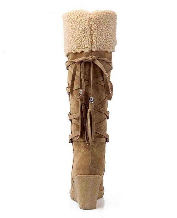 Winter Knee High Boots