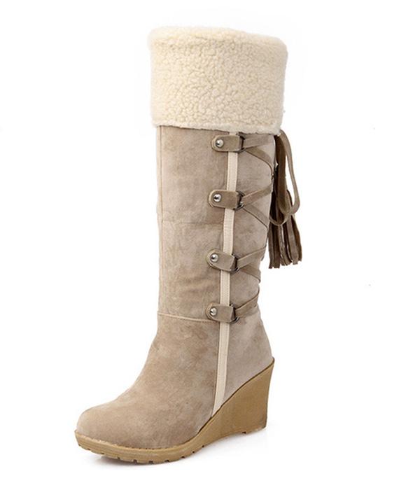 Winter Knee High Boots