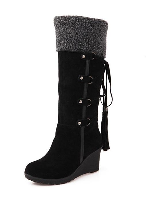 Winter Knee High Boots