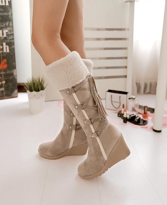 Winter Knee High Boots