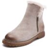 Suede Plush Cashmere Warm Ankle Boots