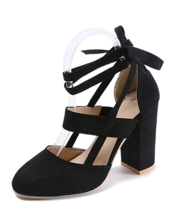 Gladiator Lace Up High Heels Sandal