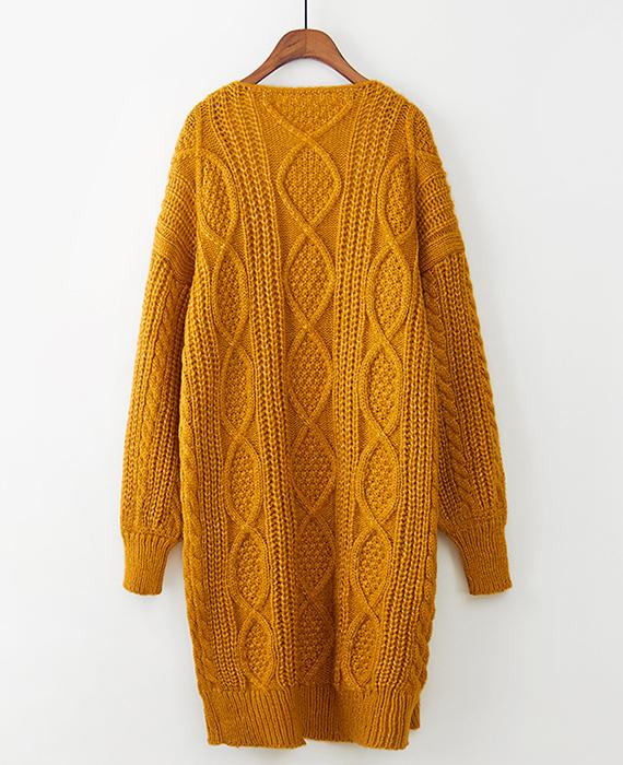 Open Stitch Poncho Knitting Sweater Cardigans
