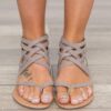 Summer Casual Rome Style Sandals Flats