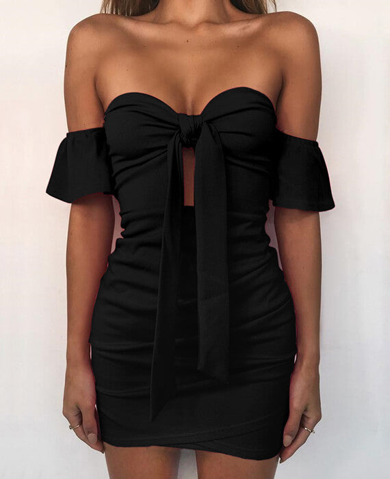 Off the Shoulder Bodycon Dress