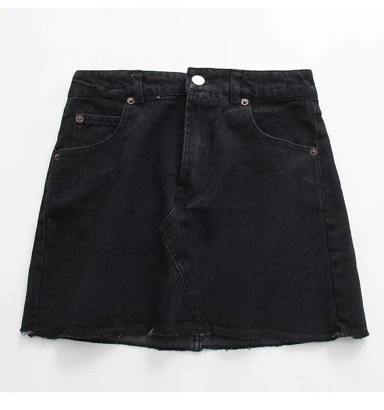High Waist Denim Casual Pencil New Mini Skirt