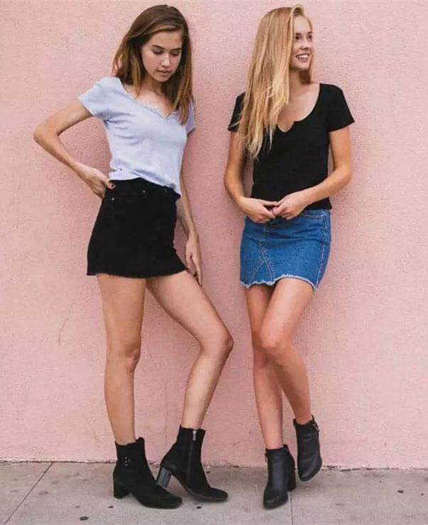 High Waist Denim Casual Pencil New Mini Skirt