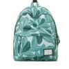 Galaxy Geometric Leaves Printing Canvas Backpacks