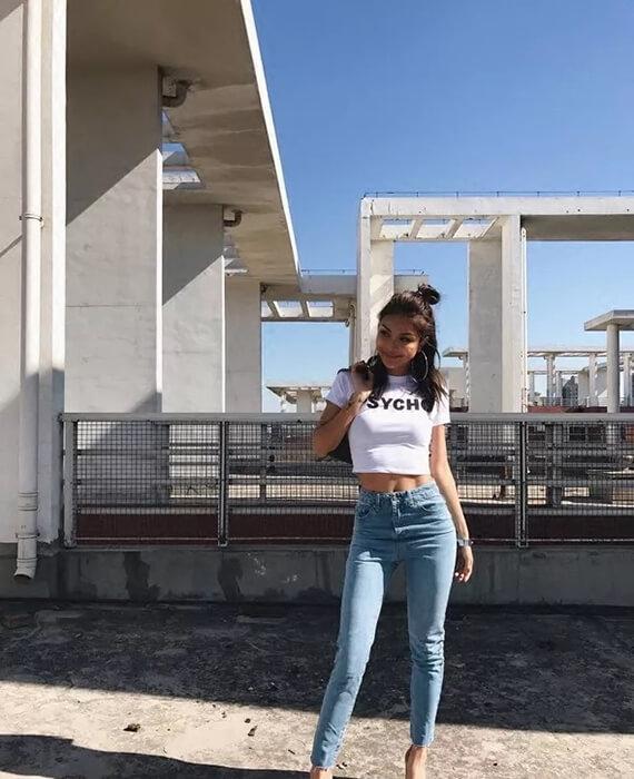 High Waist Skinny Jeans for Women