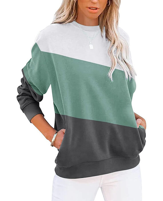 Color Block Hoodie on Sale 1