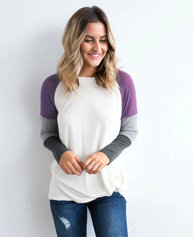 Color Block Hoodie on Sale-4