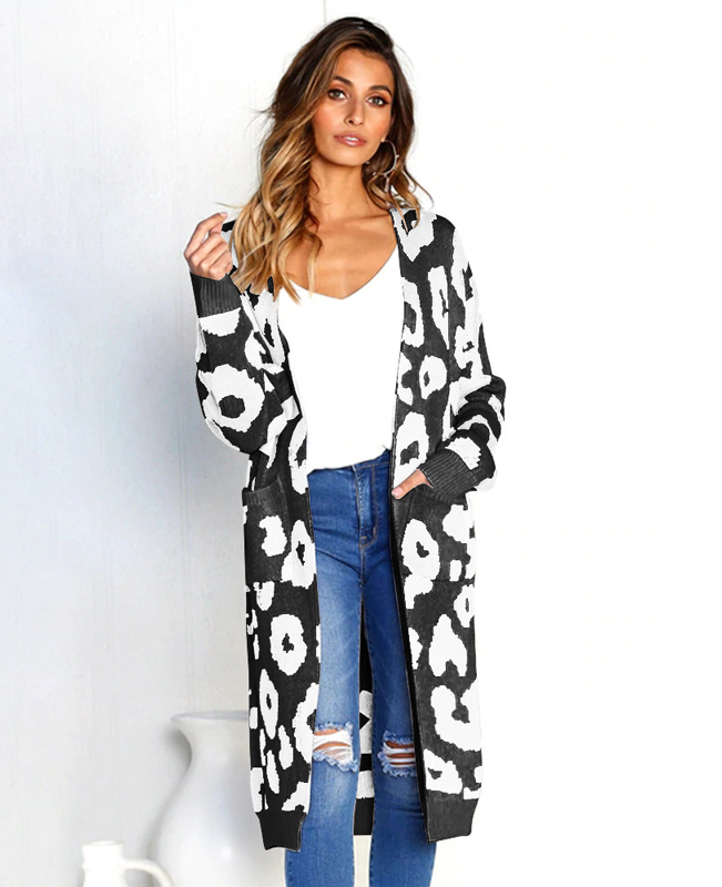 womens casual long cardigan sweater