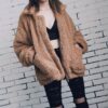 Furry Teddy Bear Coat-1