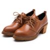 Thick Heel Vintage Martin Boots