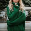 Women Oversized Chunky Sweater-1
