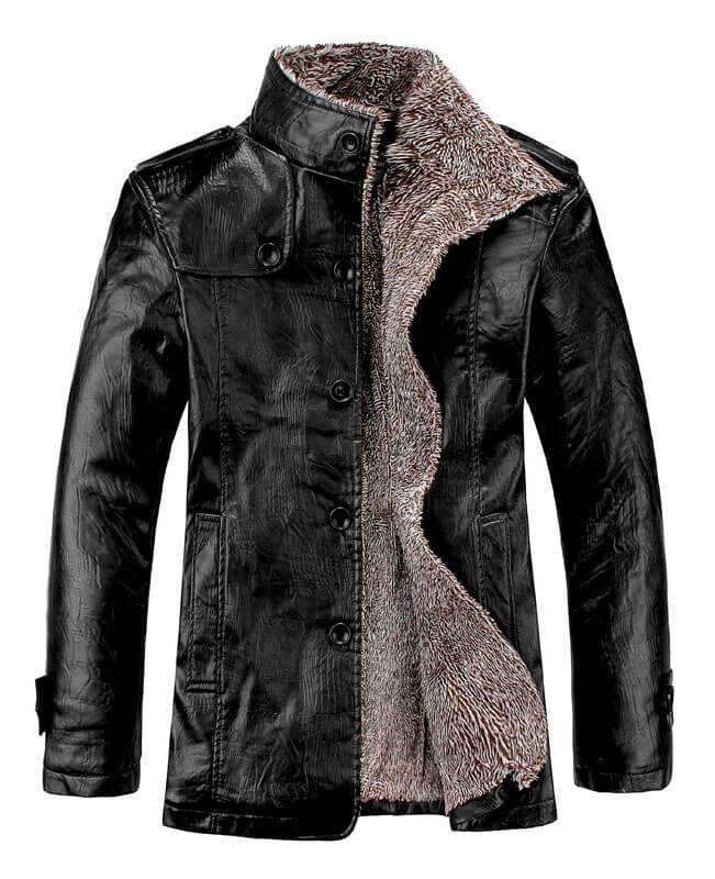 Faux Leather Jackets for Men